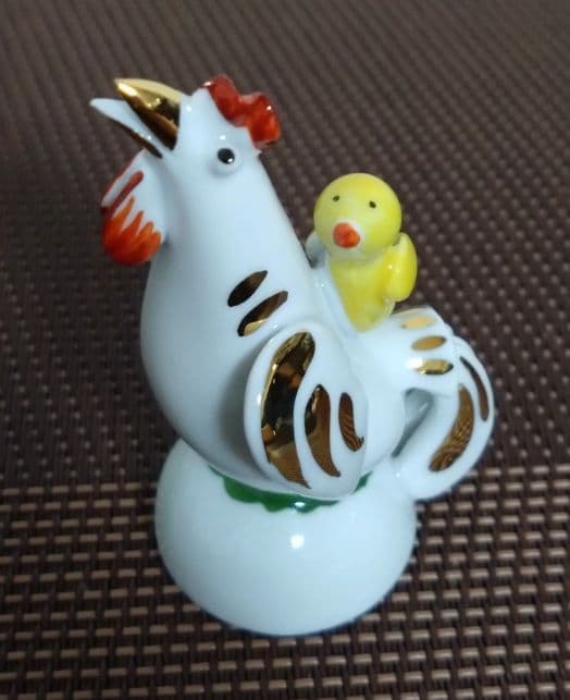 マイセン・干支フィギュリン 酉 トリ