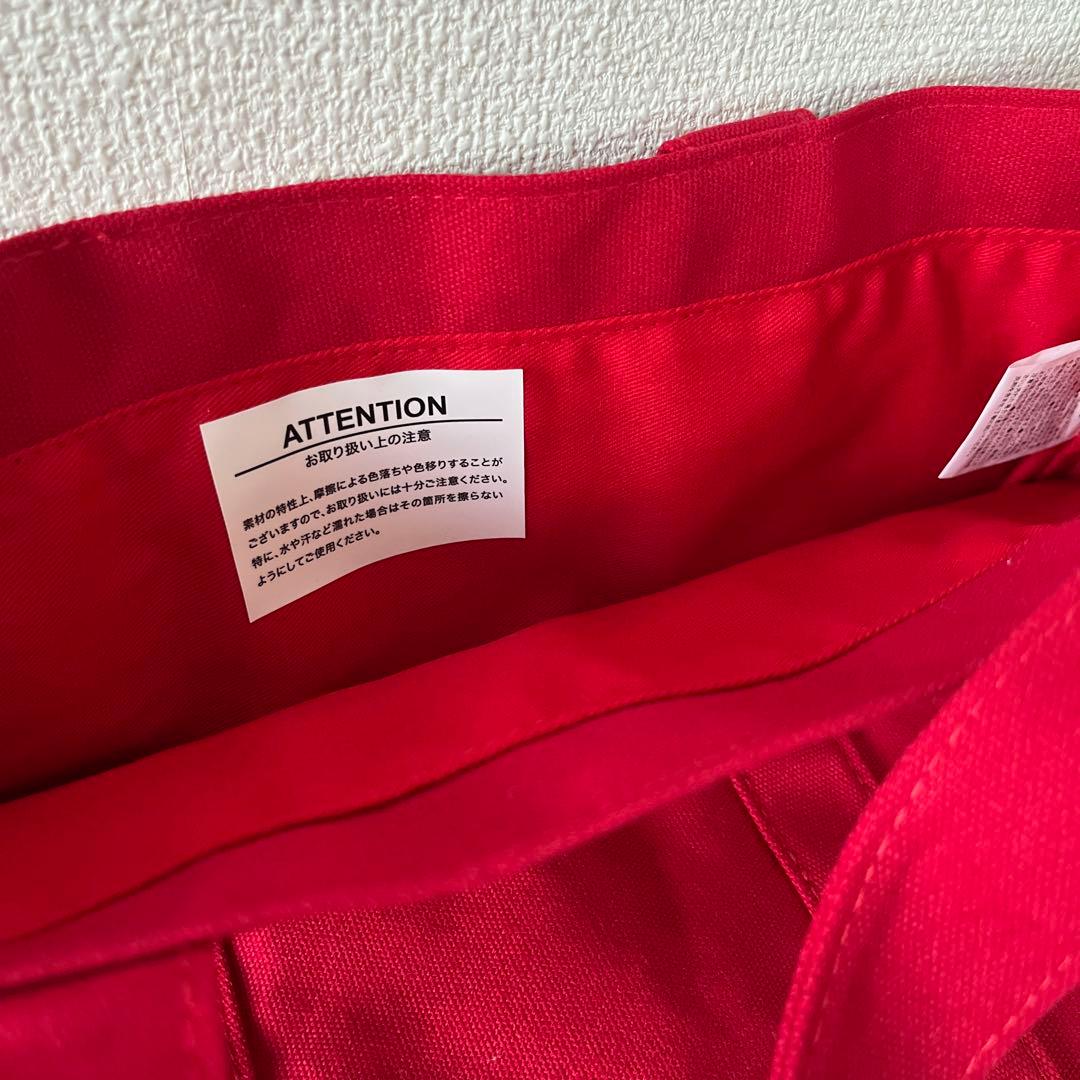 DEAN & DELUCA 福袋　2026赤 トートバッグ