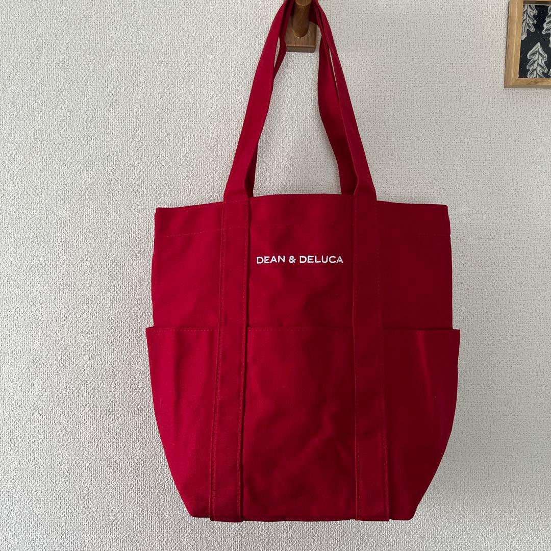 DEAN & DELUCA 福袋　2026赤 トートバッグ