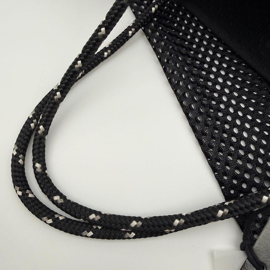 【極美品】ステイトオブエスケープ トートバッグ ポーチ付き 黒 A4可 軽量