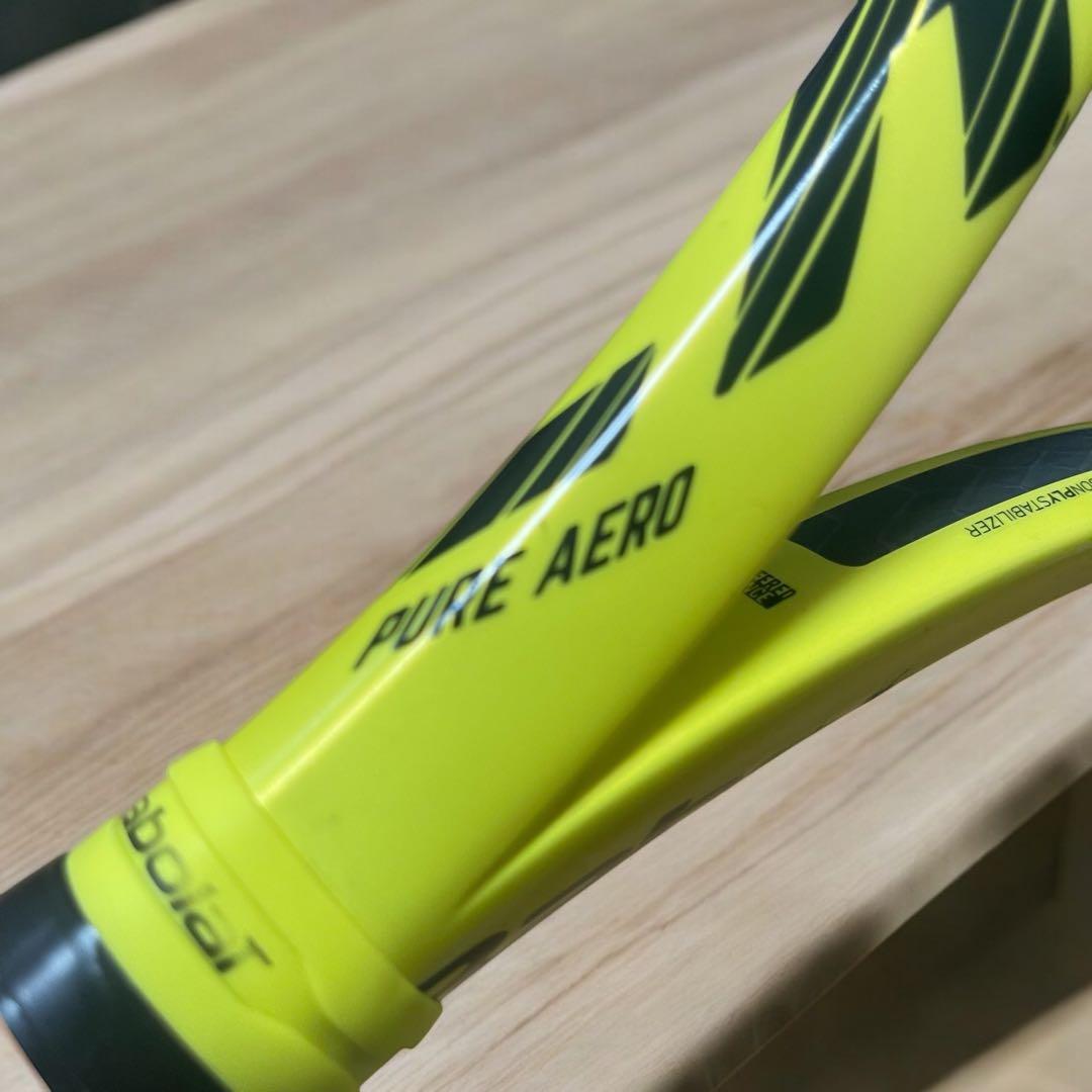 美品バボラ Babolat PURE AERO ピュアアエロ 2019年モデル3