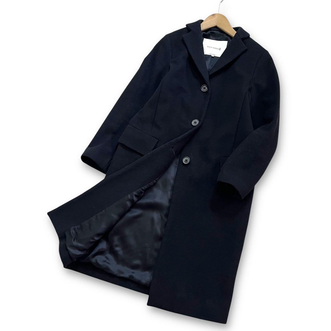 2点セット　現行白タグ　英国製　 マッキントッシュ　ウール　チェスターコート