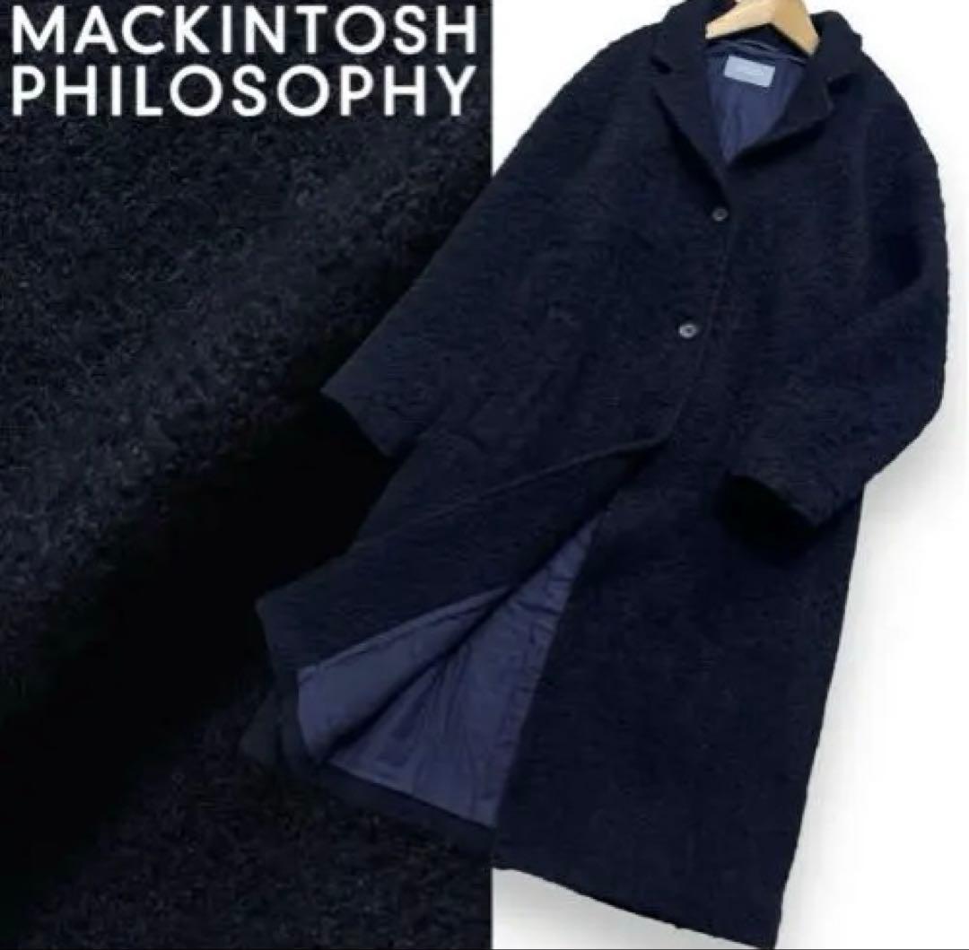 2点セット　現行白タグ　英国製　 マッキントッシュ　ウール　チェスターコート
