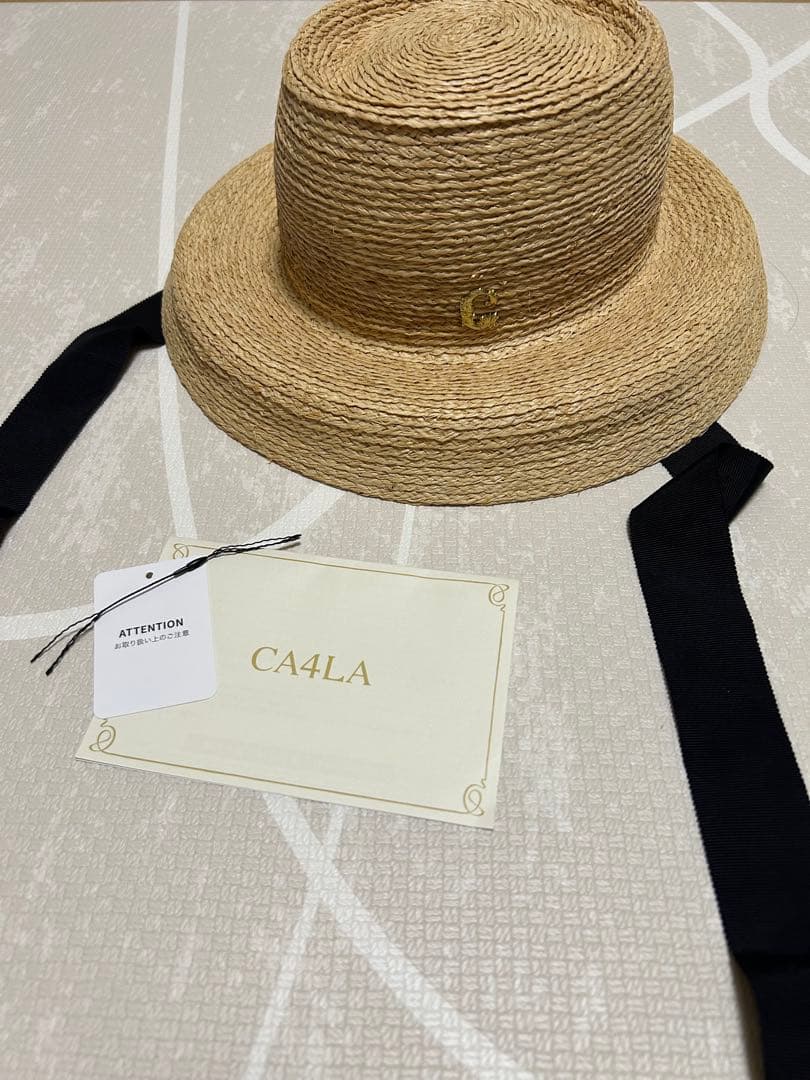 未使用　CA4LA ANNA 麦わら帽子