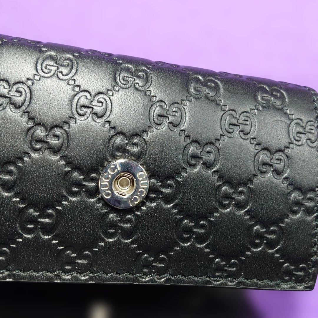 GUCCIブラックキーケース
