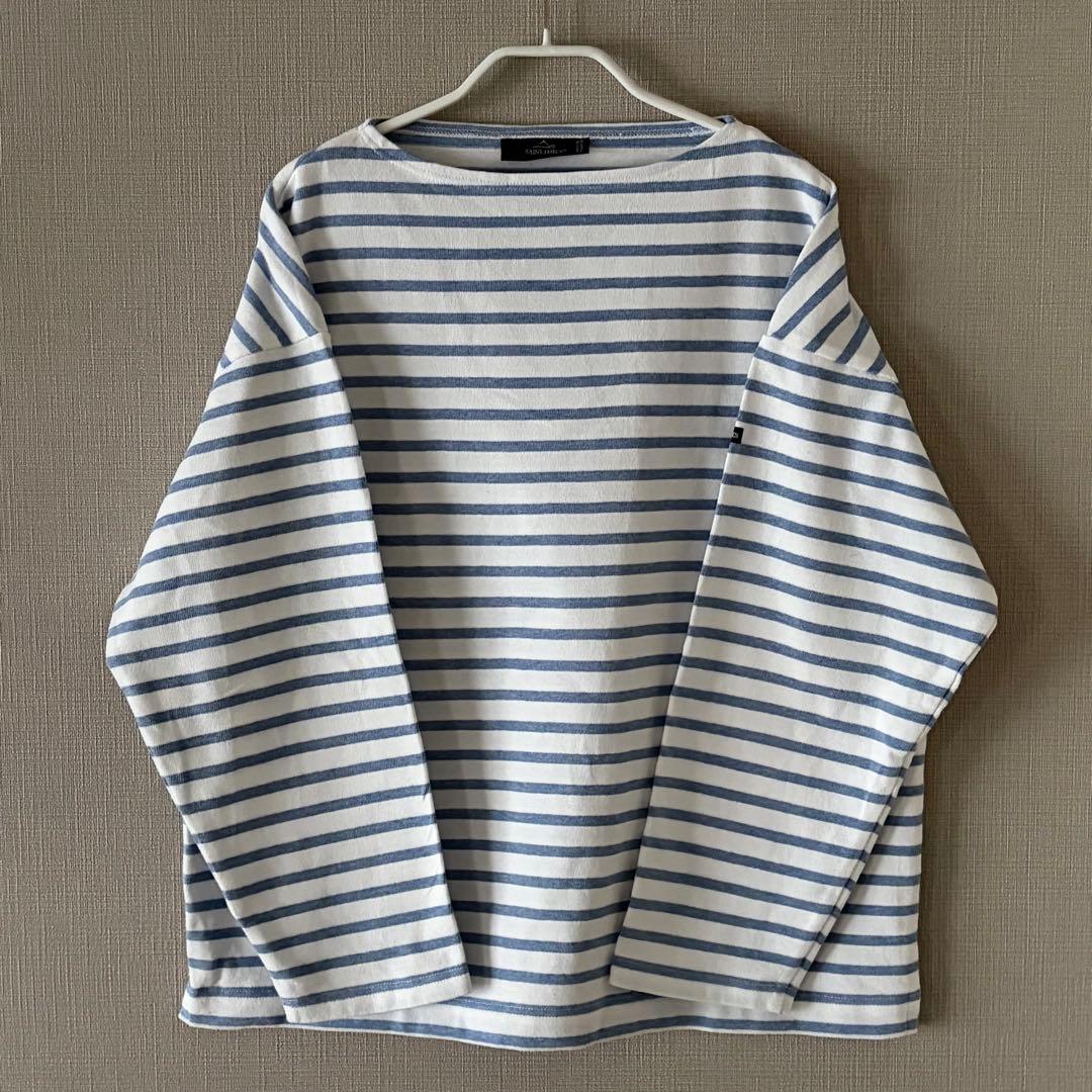 極美品*SAINTJAMES セントジェームス ウェッソン 長袖 匿名配送