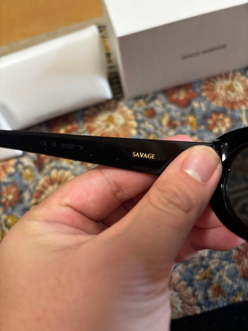 GENTLE MONSTER SAVAGE サングラス ブラック