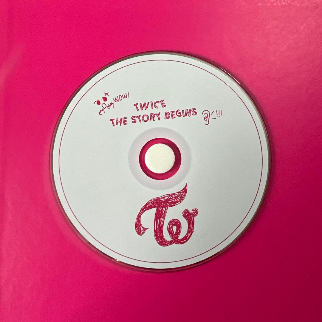 TWICE 直筆サイン　the story begins