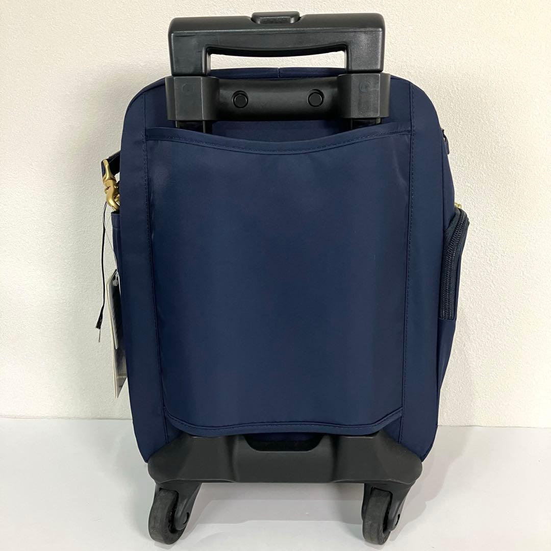 タグ付き 未使用級 エース ACE キャリーバッグ 4輪　ネイビー　コンパクト