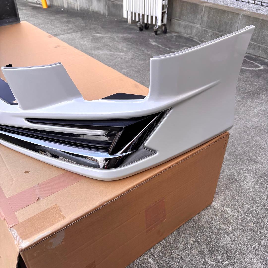 【サスケ】80ヴォクシー モデリスタ フロントスポイラー パールホワイト