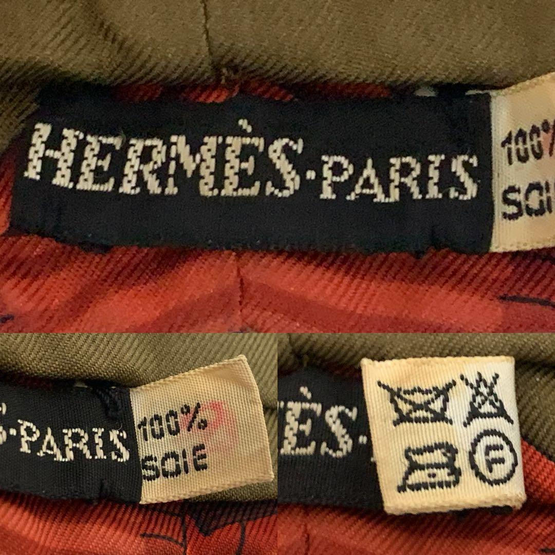 HERMES PARIS マルジェラ期(1997s〜 フランス製 アスコットタイ