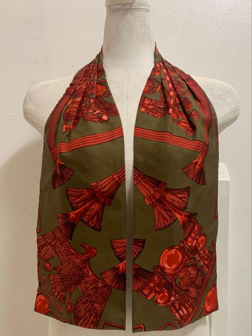 HERMES PARIS マルジェラ期(1997s〜 フランス製 アスコットタイ