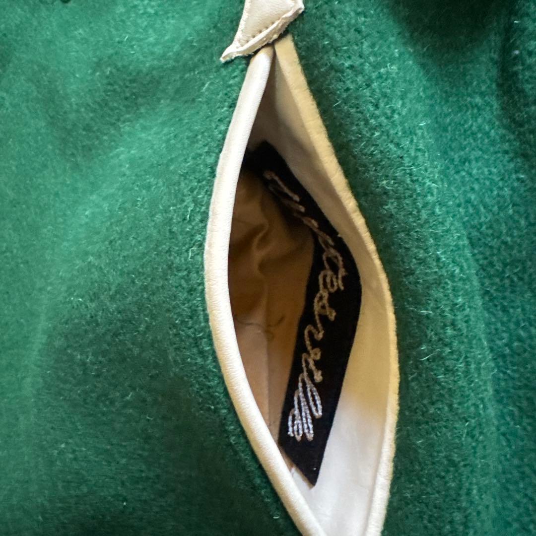 【美品】WHITESVILLE スタジャン セミデコ 美品 42