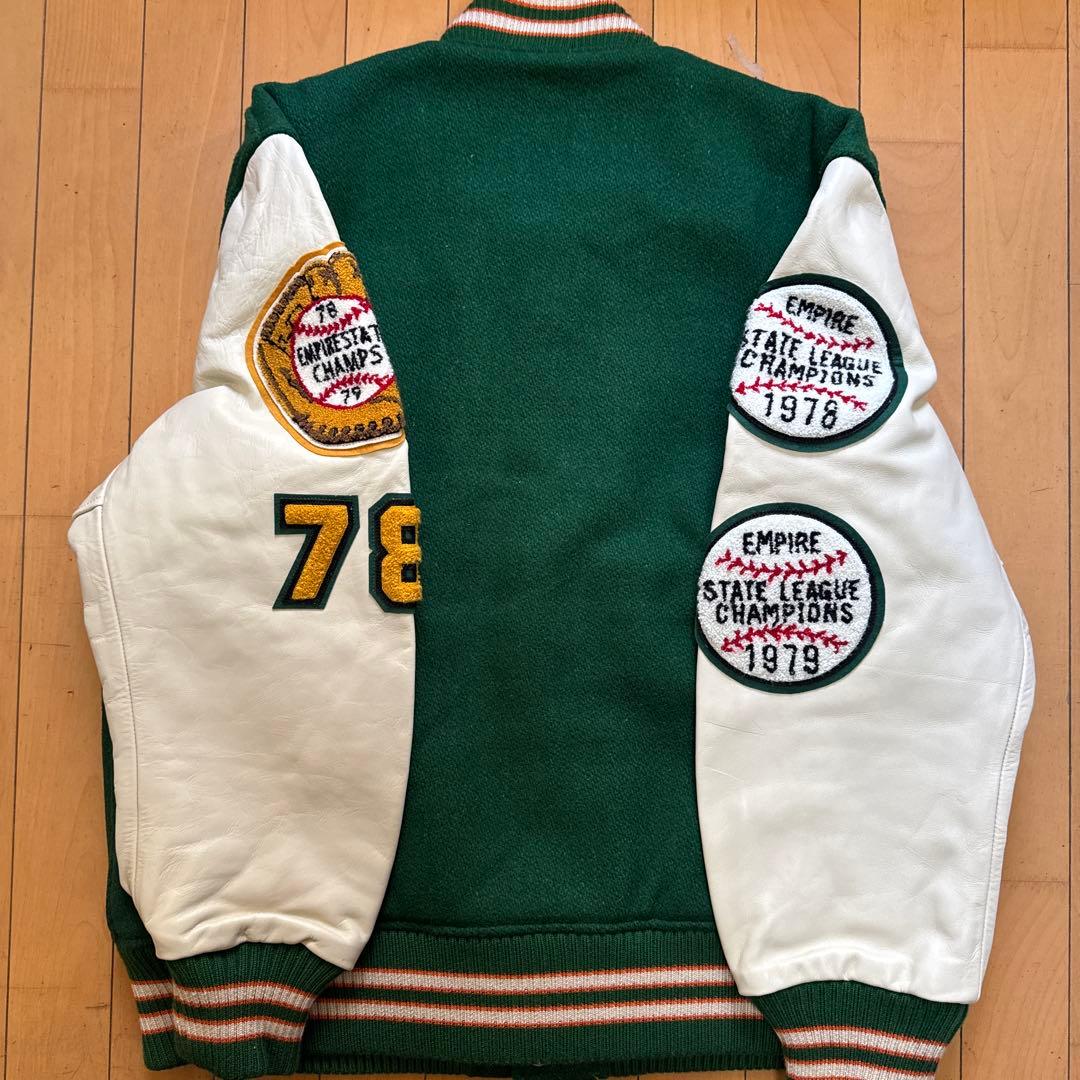 【美品】WHITESVILLE スタジャン セミデコ 美品 42