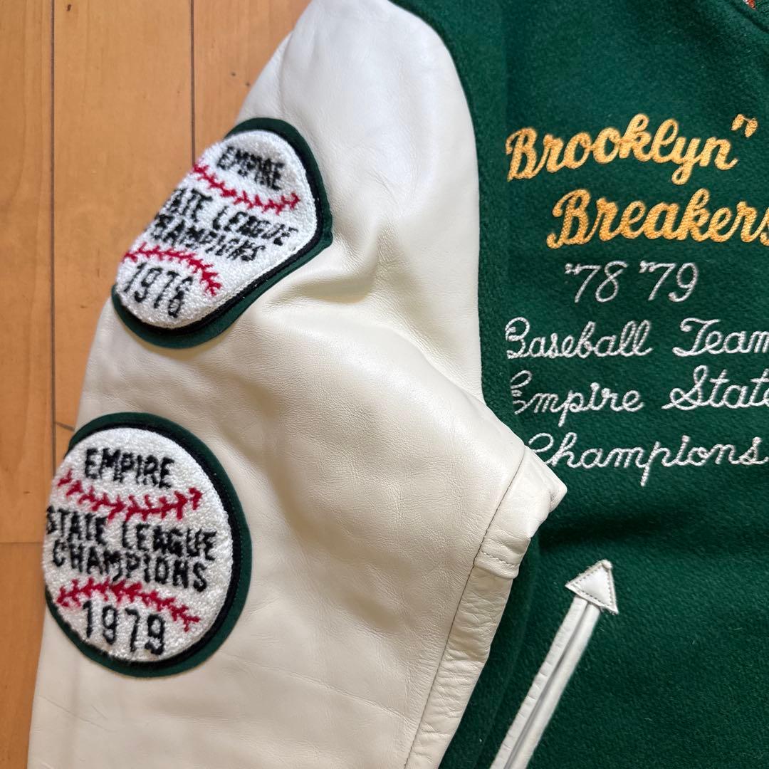 【美品】WHITESVILLE スタジャン セミデコ 美品 42