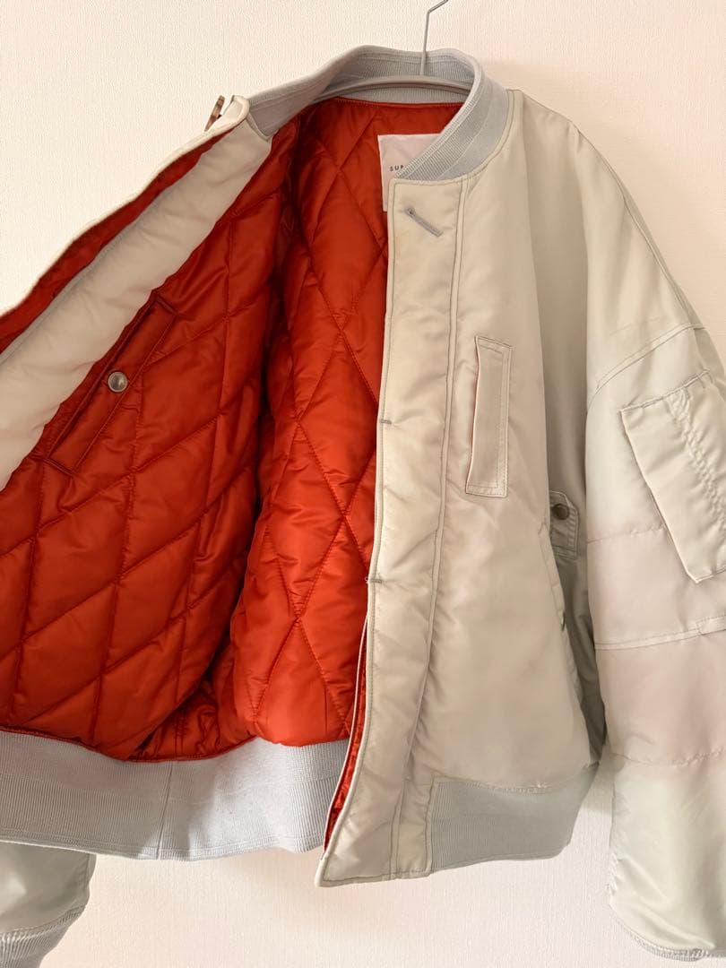 SUBLATIONS MA-1 フライトジャケット ホワイト