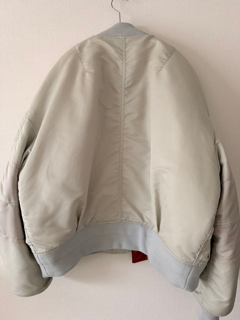 SUBLATIONS MA-1 フライトジャケット ホワイト