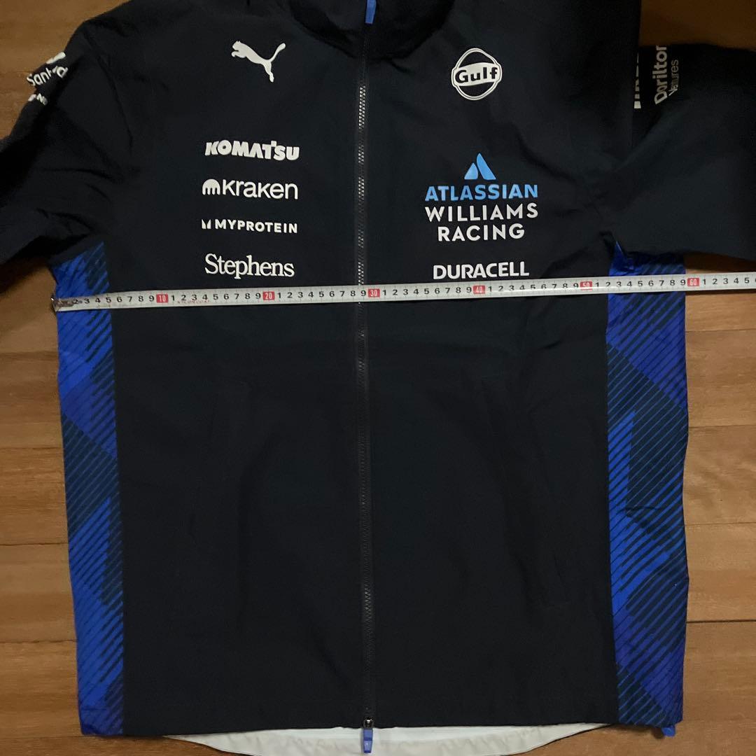 2025 F1 ウィリアムズ　チーム　スタッフ用　レインジャケット　支給品