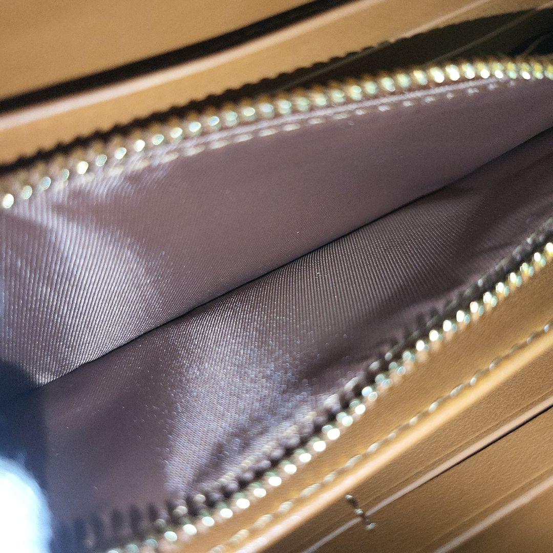 ハ*キ様 新品 COACH コーチ 長財布 シグネチャー ストラップ付き ボルド