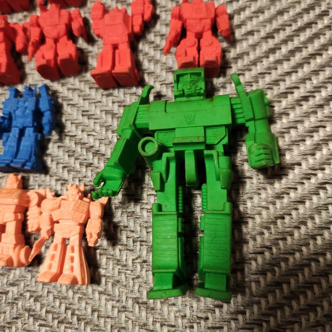 【レア当時物】トランスフォーマー 消しゴム まとめ売り