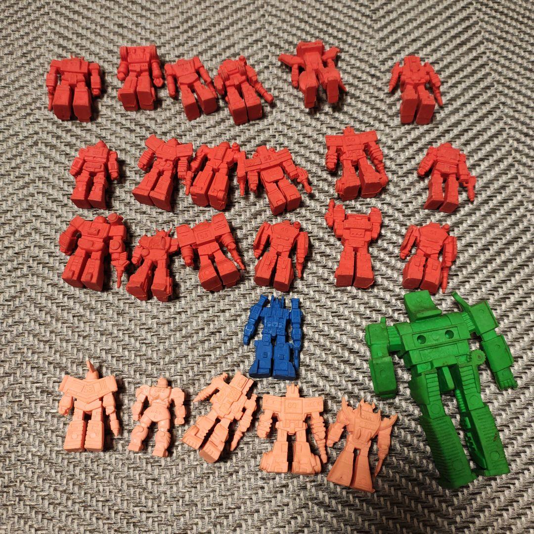【レア当時物】トランスフォーマー 消しゴム まとめ売り
