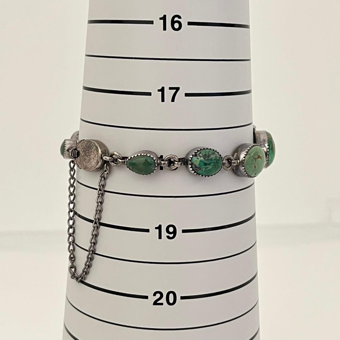 ジュエリーウォッチ　動作品　シルバー装飾　天然石風　一点もの　アクセサリー感覚