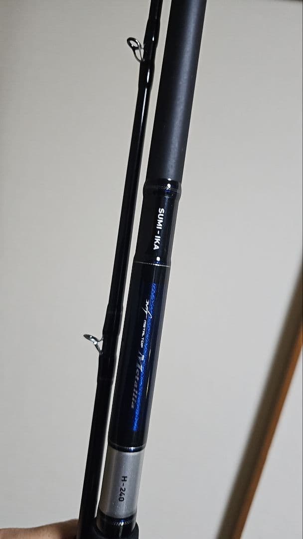 ダイワ H-240 メタリア スミイカ 船竿 240cm 使用3回 美品！