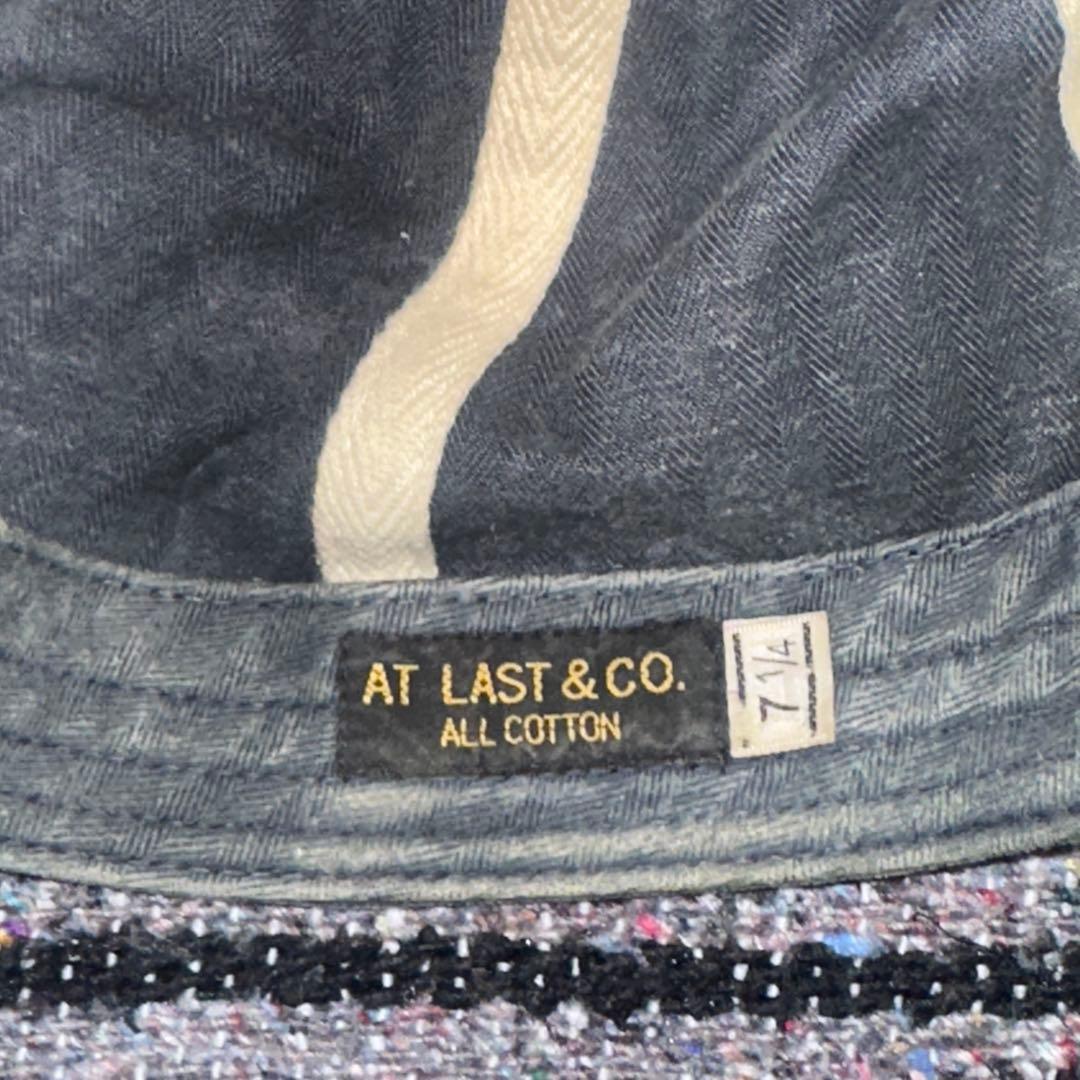 AT LAST & CO. キャップ つば曲げ 7 1/4