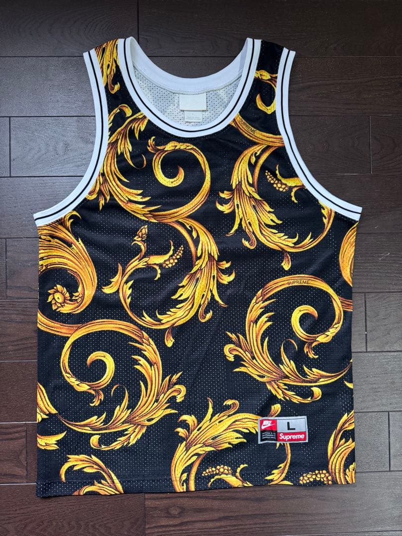 トップス L Supreme Nike Basketball Jersey Black