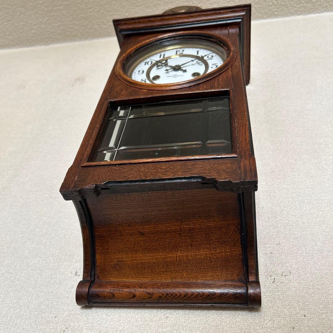 大正期の精工舎お座敷時計、高級時計、香箱