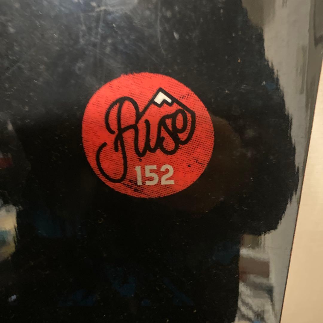 K2 FUSEスノーボード152バインディング付きケースセット