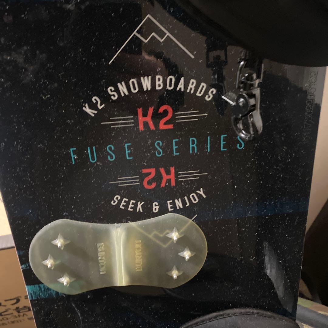 K2 FUSEスノーボード152バインディング付きケースセット