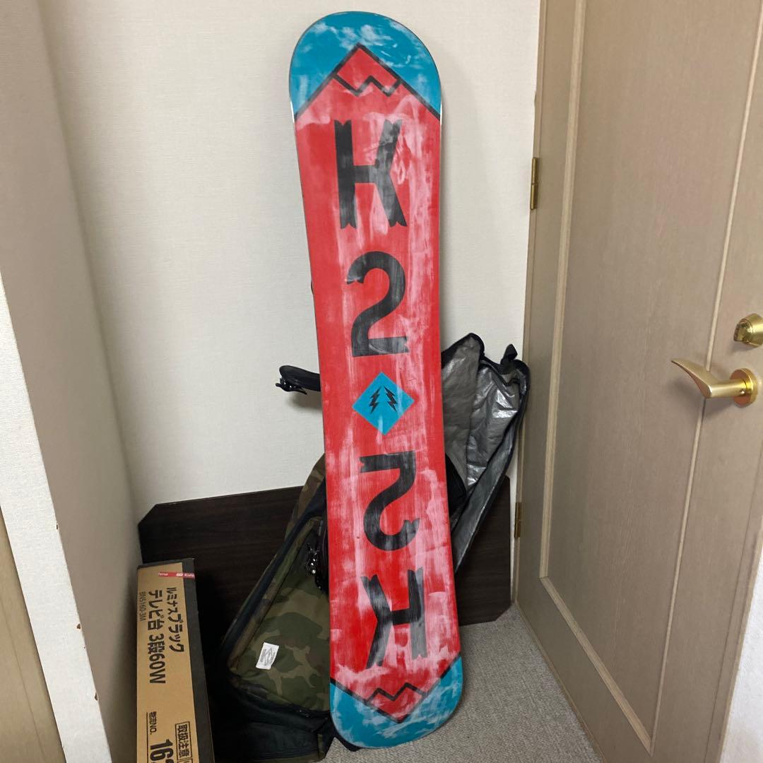 K2 FUSEスノーボード152バインディング付きケースセット