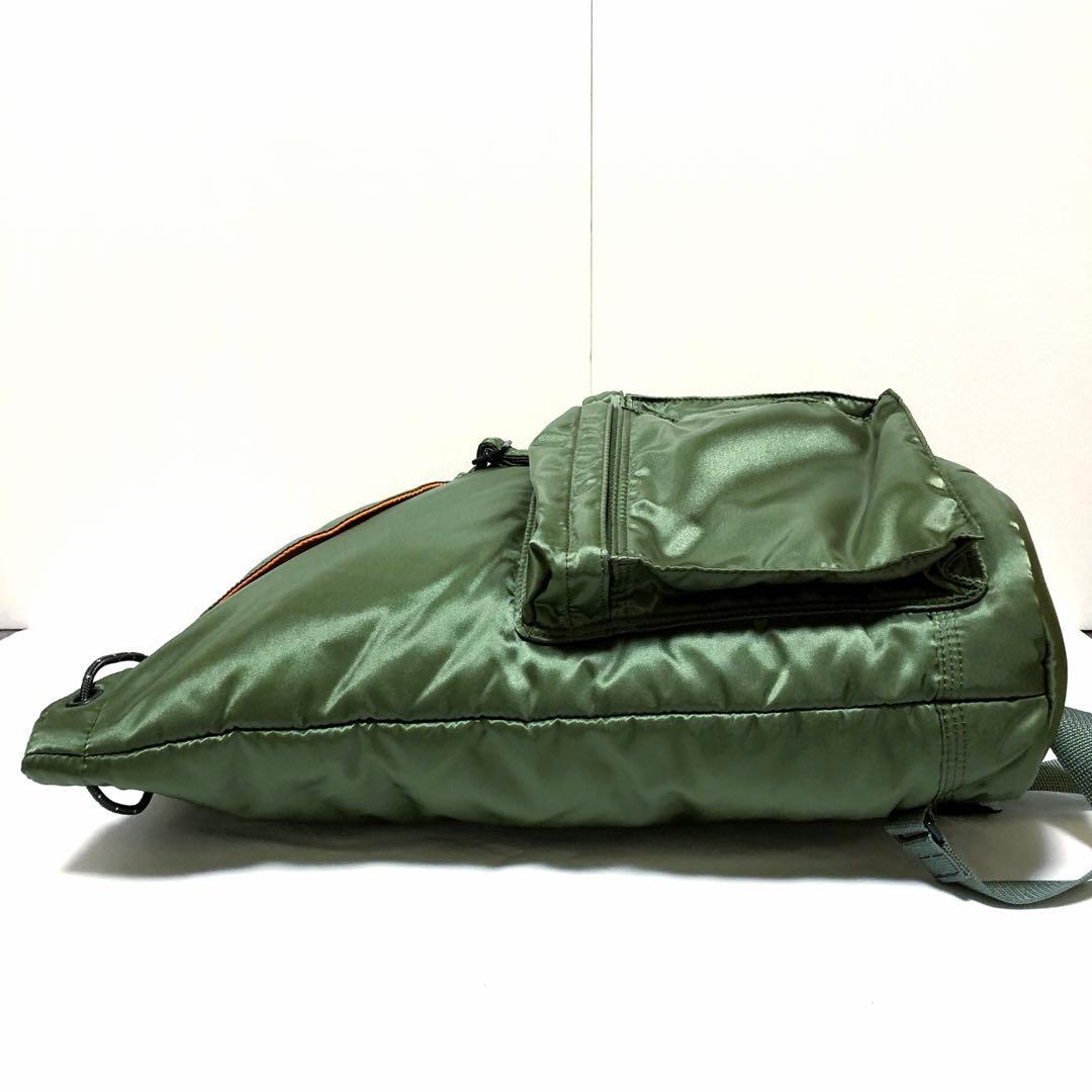 新品同様✨希少 ポーター タンカー リュック 大容量 A4可 セージ 吉田カバン