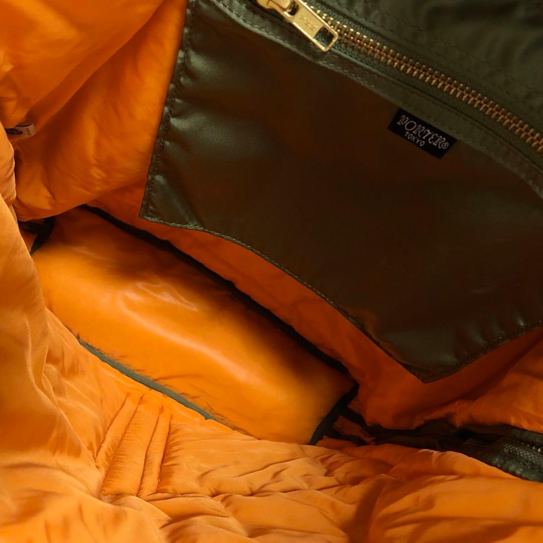 新品同様✨希少 ポーター タンカー リュック 大容量 A4可 セージ 吉田カバン