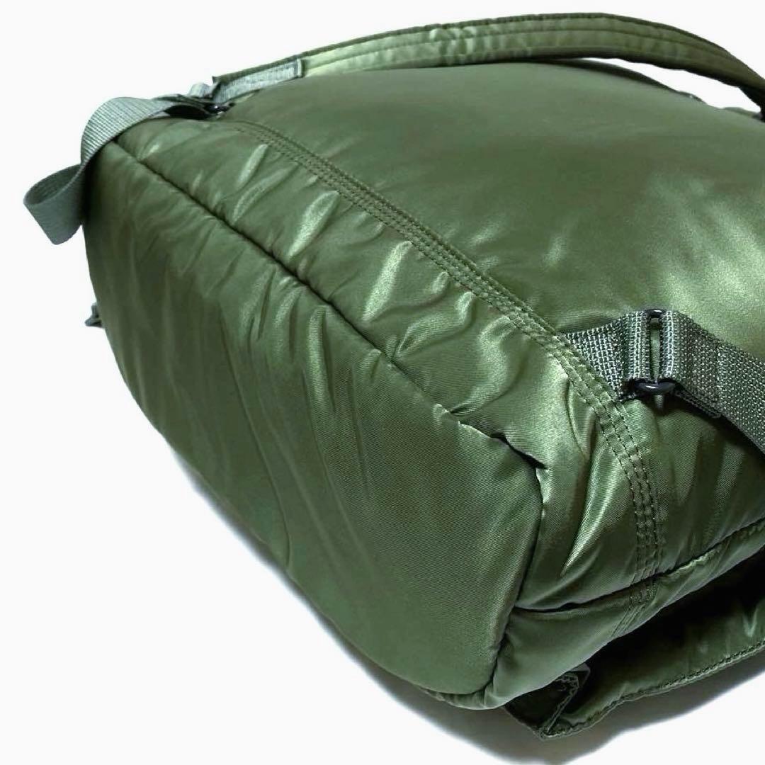 新品同様✨希少 ポーター タンカー リュック 大容量 A4可 セージ 吉田カバン