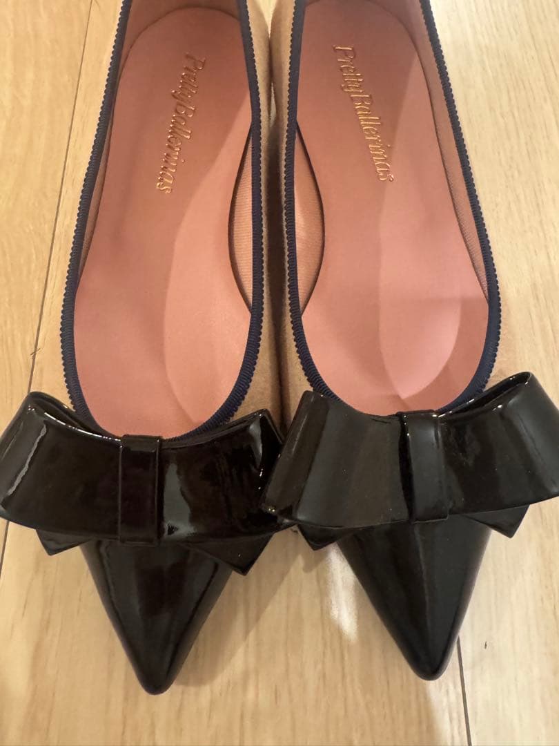 ほぼ未使用　Pretty Ballerinas フラットシューズ