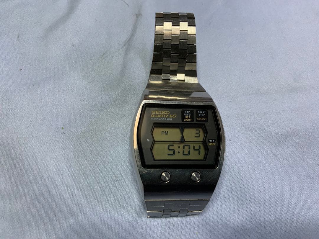 【激レア】　SEIKO Quartz LC クロノグラフ　0634-5001