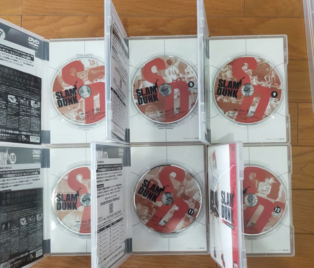スラムダンク DVD 1-17　全巻セット