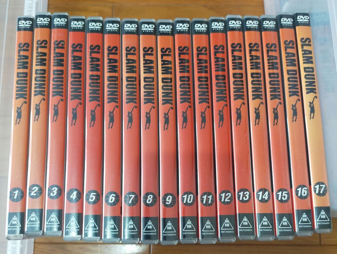 スラムダンク DVD 1-17　全巻セット