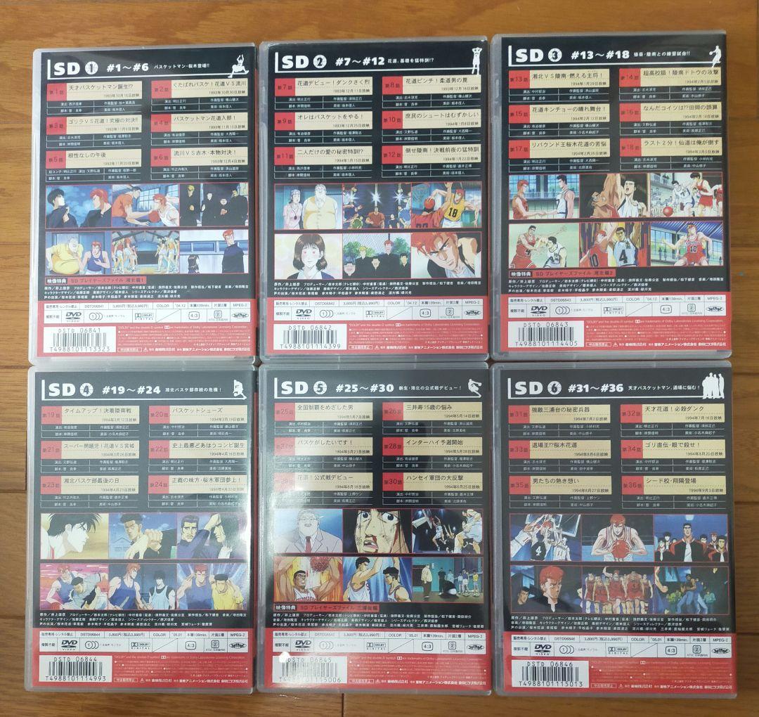 スラムダンク DVD 1-17　全巻セット