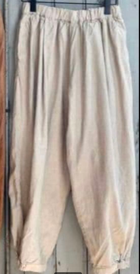 専用です美品 ネストローブ♥️UpcycleLino起毛ヘムサイドゴムパンツ