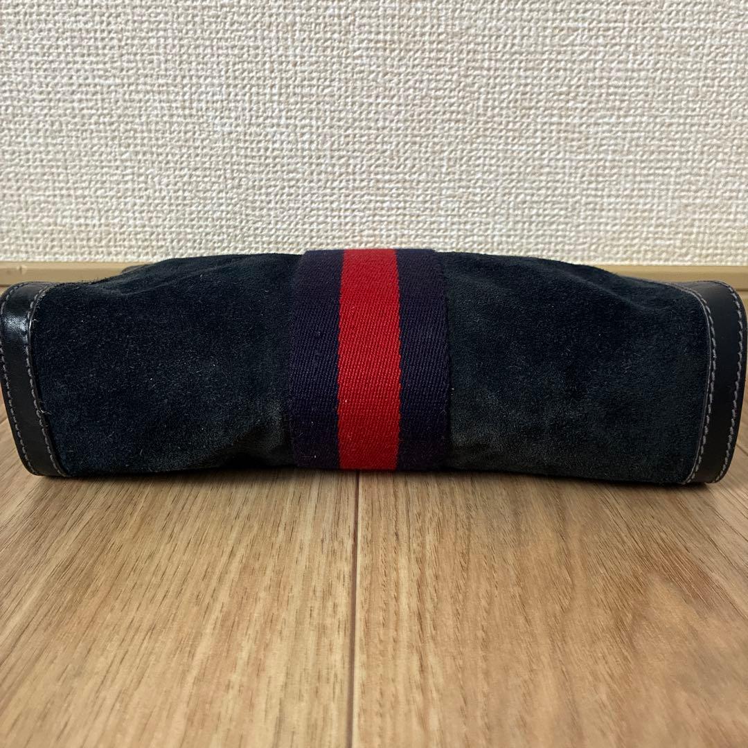 GUCCI スエードクラッチバッグ　オールドグッチ