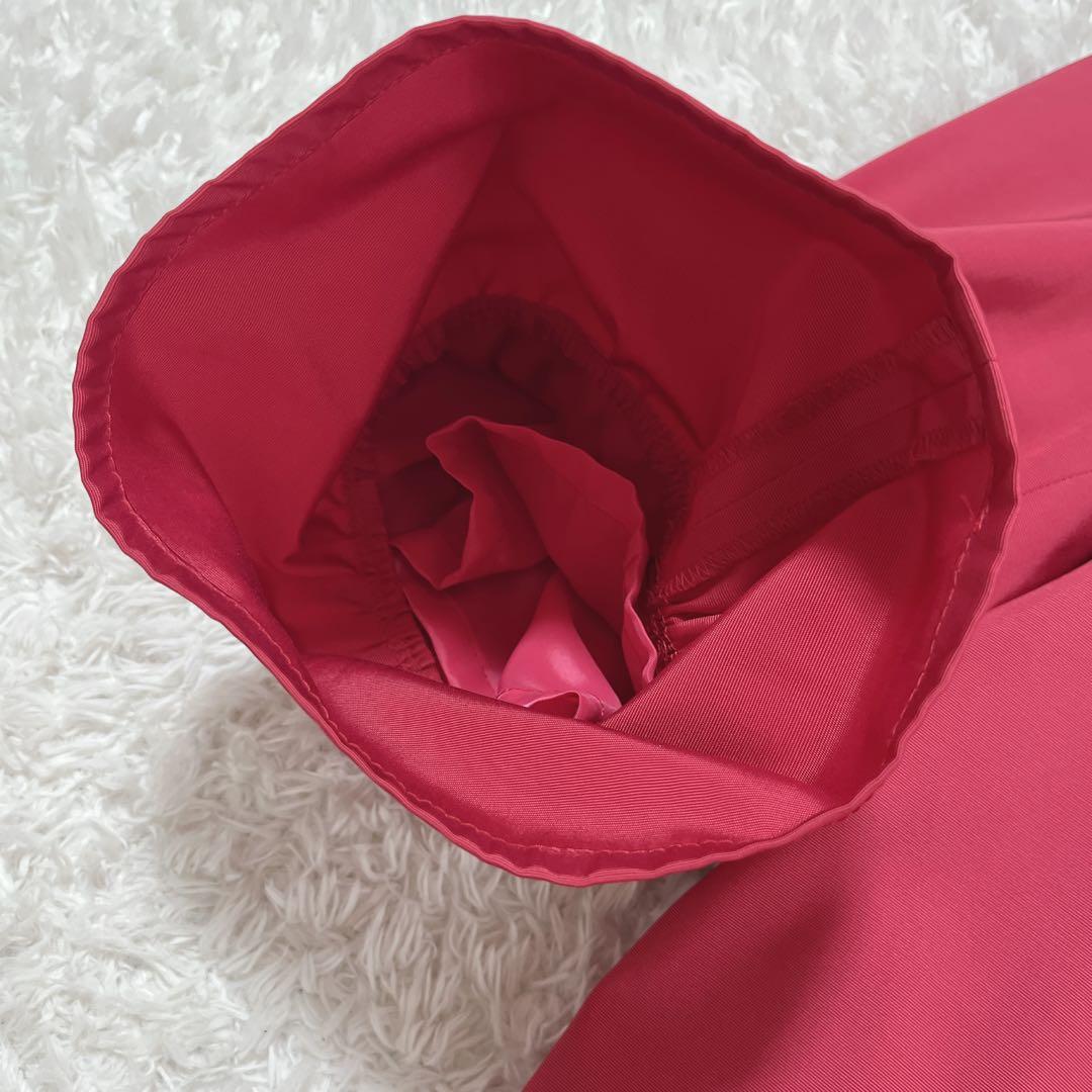 極美品✨Rose Tiara トレンチコート　ステンカラー　ピンク　フリル　46