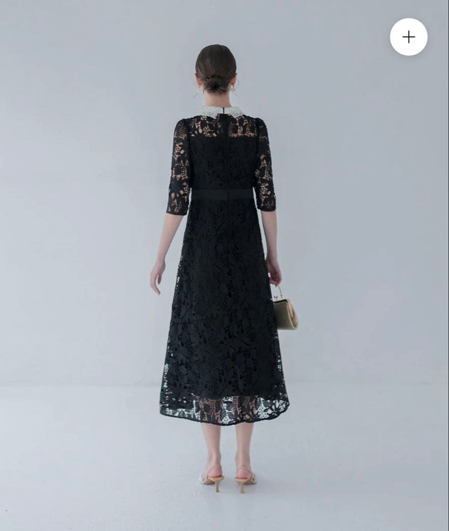 パーティードレス　レース　Sサイズ