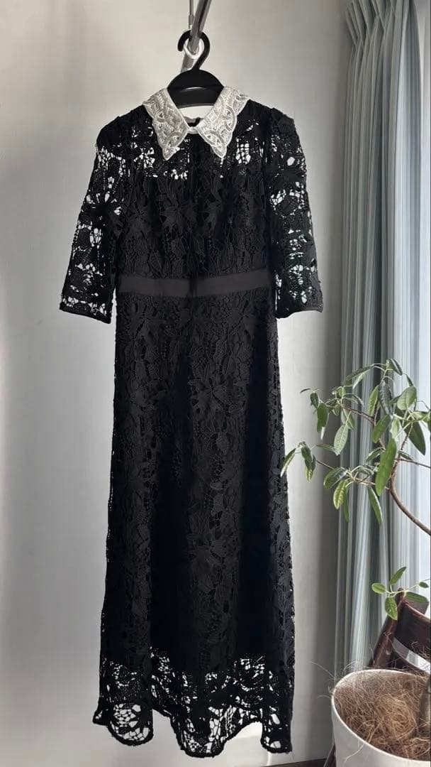 パーティードレス　レース　Sサイズ