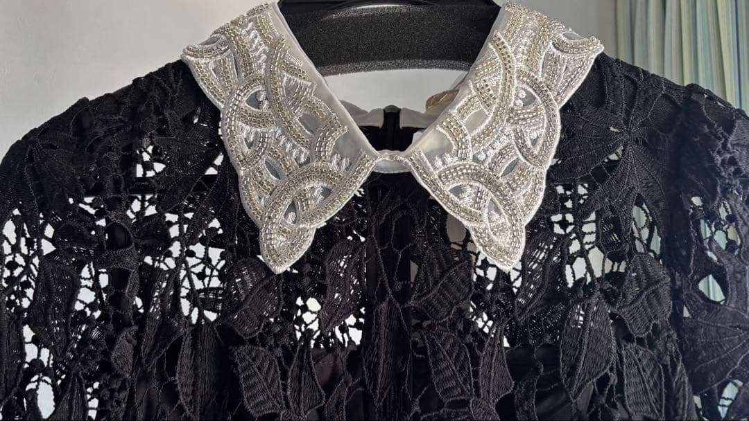 パーティードレス　レース　Sサイズ