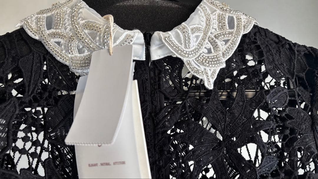 パーティードレス　レース　Sサイズ