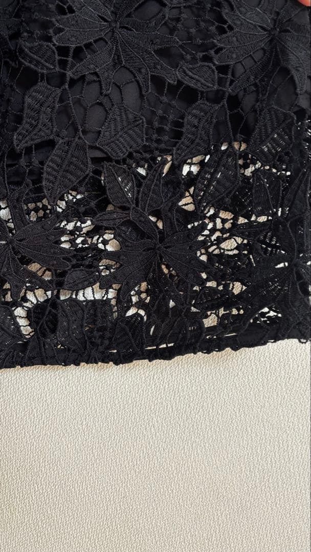 パーティードレス　レース　Sサイズ