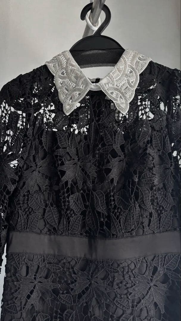 パーティードレス　レース　Sサイズ